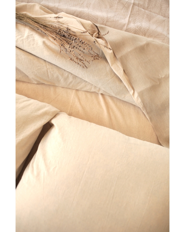 Комплект постельного белья из умягчённого льна