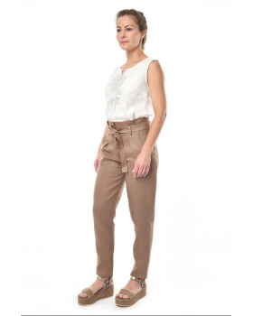 Брюки льняные женские #008