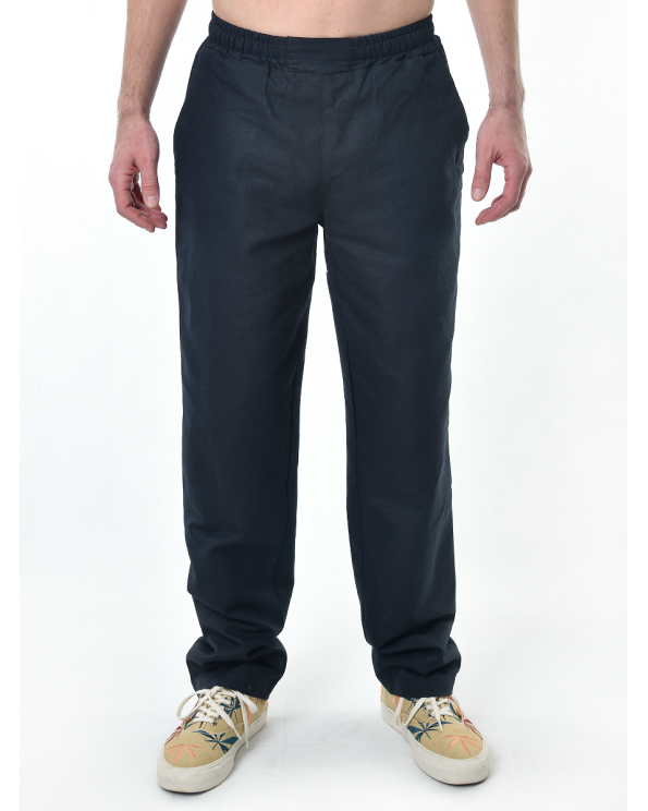 Брюки льняные мужские спортивные