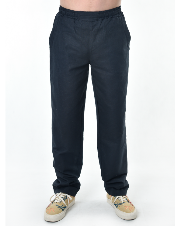 Брюки льняные мужские спортивные