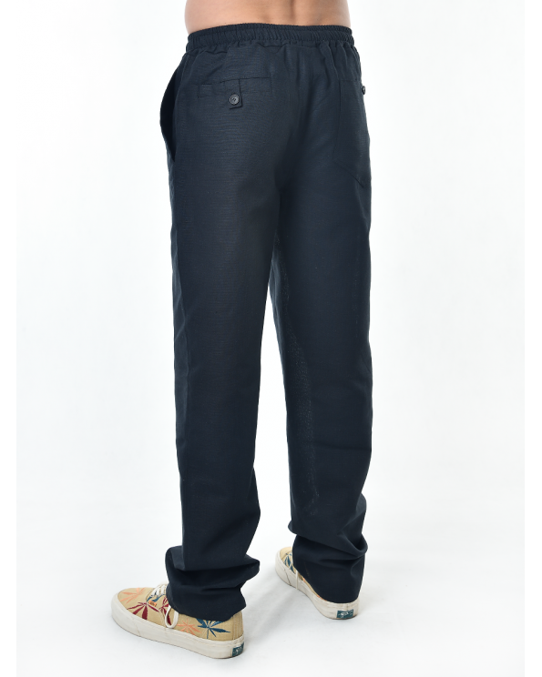 Брюки льняные мужские спортивные