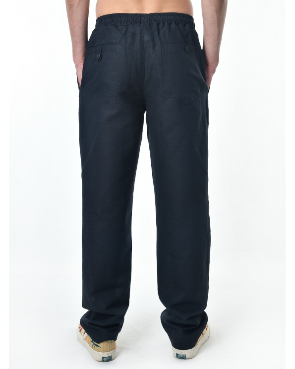 Брюки льняные мужские спортивные