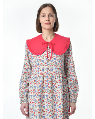 Воротник накладной, красный