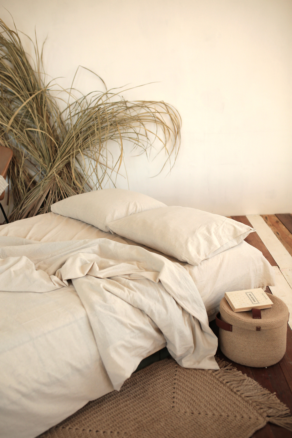 Комплект постельного белья из умягчённого льна — Купить в интернет-магазине\